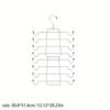 Metal Underwear Hanger with Multiple Layers To Save Space, Thick and Seamless Design, Suitable for Tank Tops and Chest Storage