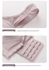Cotton Front-Closure Wire-Free Push-Up Bra for Mature Women - Large, Breathable, Anti-Sagging Style