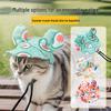 Pet Sun Protection Hat for Dogs & Cats - Summer Hat with Ear Holes