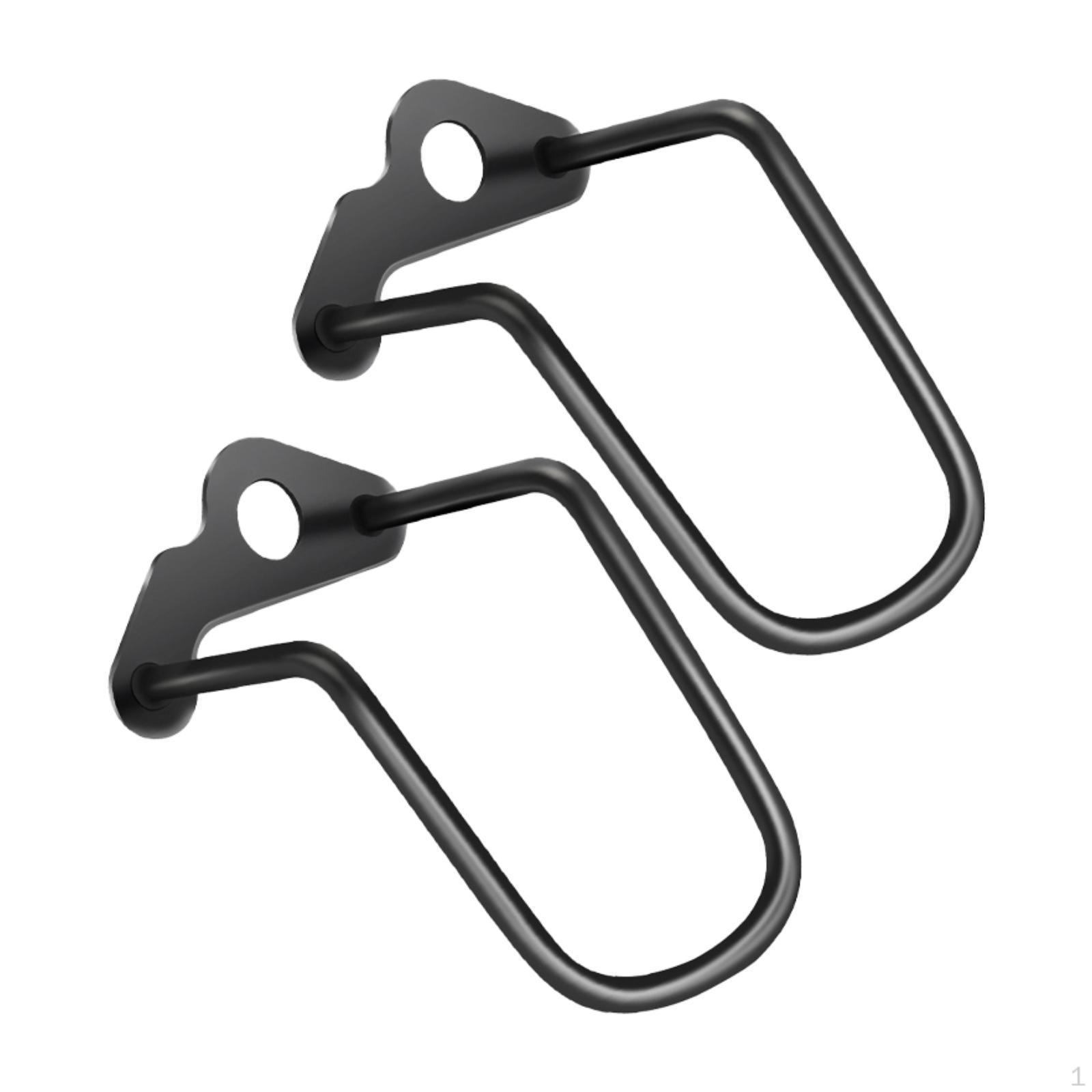

2 Items Rear Derailleur Guard System for Folding Bikes чёрный