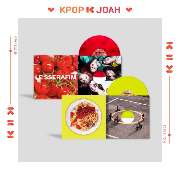 LE SSERAFIM 1st Single 'SPAGHETTI’ Vinyl LP