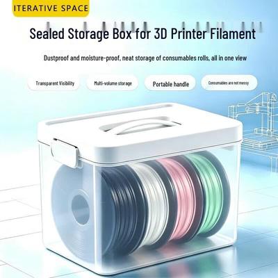 Iterative Space 3D Printer Filament Drying Storage Box