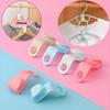 M-50/100Pcs Plastic Clothes Hanger Hooks Closet Connector Cascading Hanger Extender Clips Space Saving Wardrobe Coat Organizer