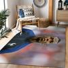 Pogba's Jersey Area Rug Design for Game Room Playrooms Dormitory Entryway Anti-slip Rug Office home decor Gift for Festivals