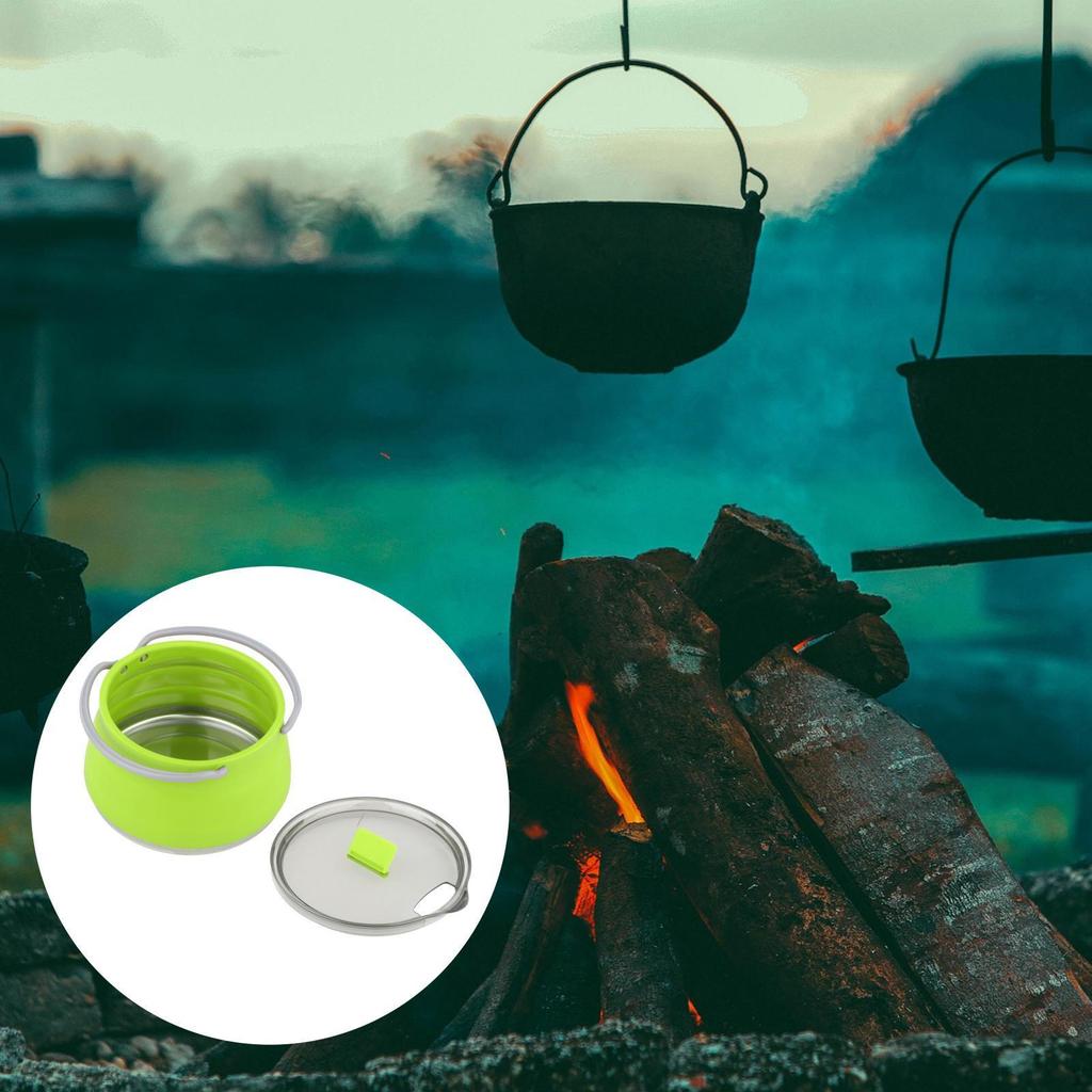 Cooking Pot Collapsible Portable
