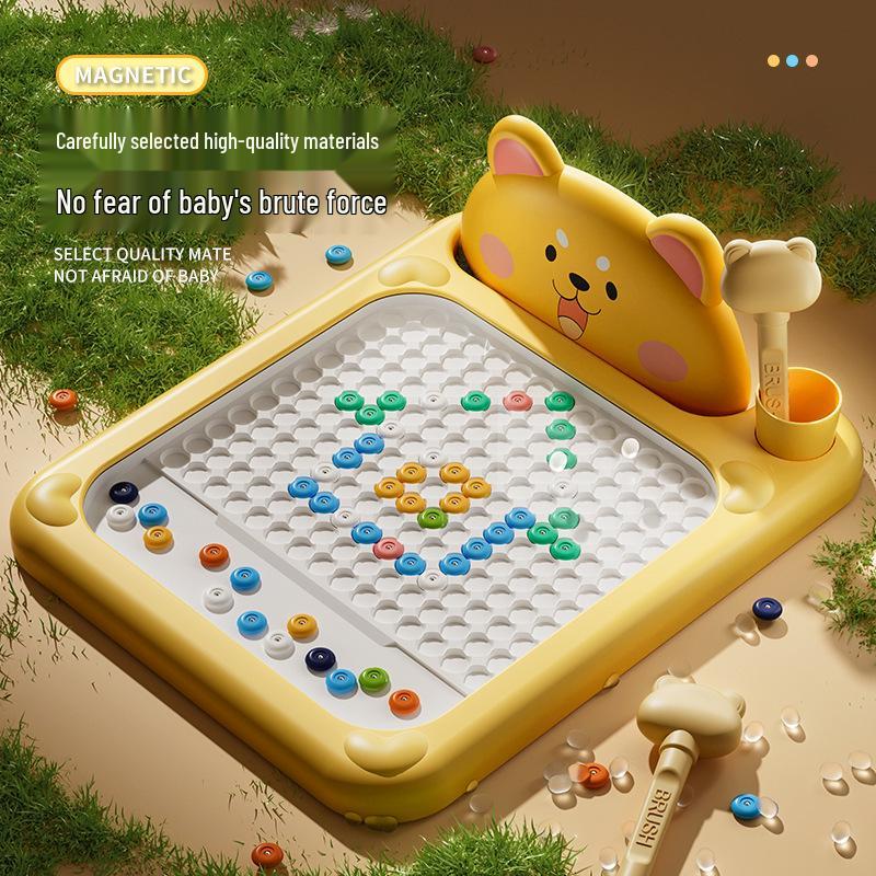 

Large Magnetic Tracing Board for Kids: Educational Puzzle for Concentration & Color Learning