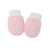 Newborn Beanie Hat Mittens Socks Set Lightweight Beanie Cotton Gloves No Scratch Mitten For Boys Girls