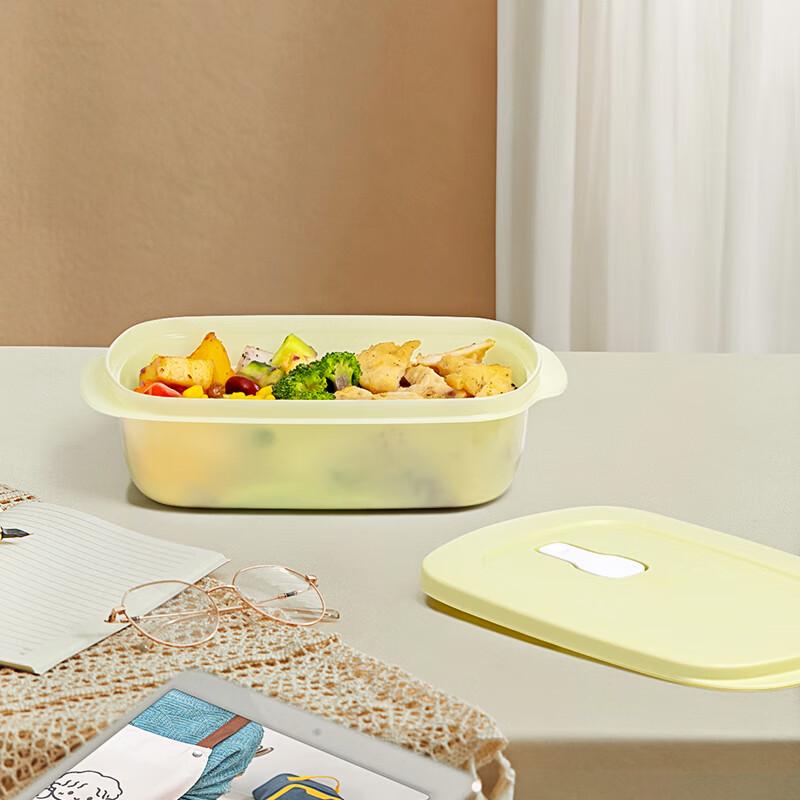 Tupperware 1L Retangular Micro-ondas Caixa de Almoço