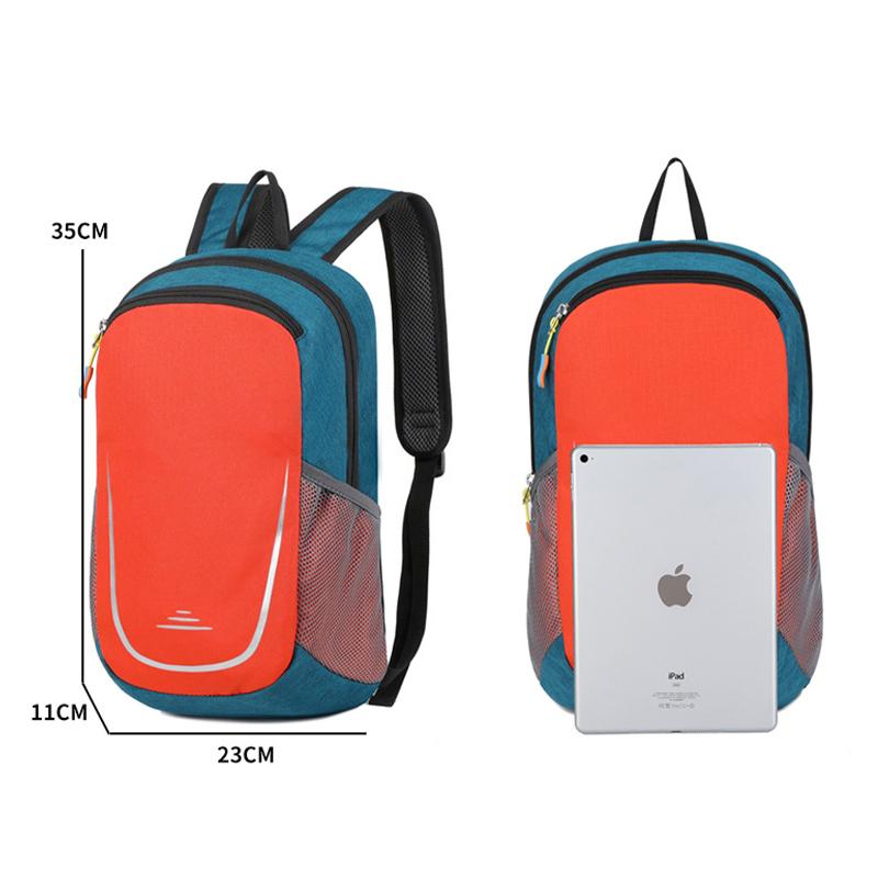 Vattentät Oxfordtyg Ryggsäck Unisex Stor Kapacitet Laptopväska Utomhussporter Camping Vandring Resor Lättviktsryggsäck