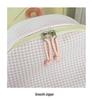 Cross-Border High-Value Soft Plaid Backpack for Girls - Large Capacity for Middle, High School, & College Students