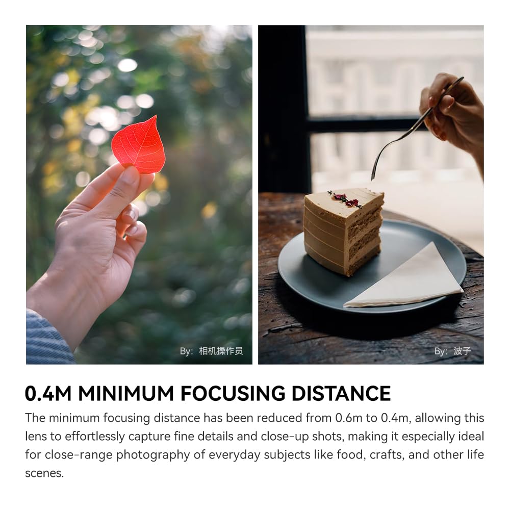 TTArtisan AF 35mm II Autofocus Lens for Mirrorless Cameras with Lens Minimum Focus Ideal for and Everyday Warranty F1.8 APS-C E-Mount Hood,