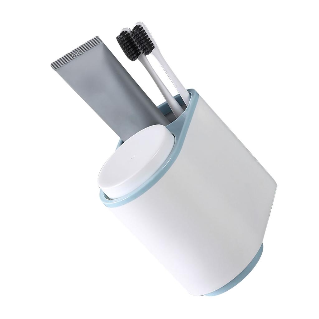 Gargle Cup Holder Magnetic Suspensible Handstand Adsorption Toothbrush Cup Rack for Bathroom