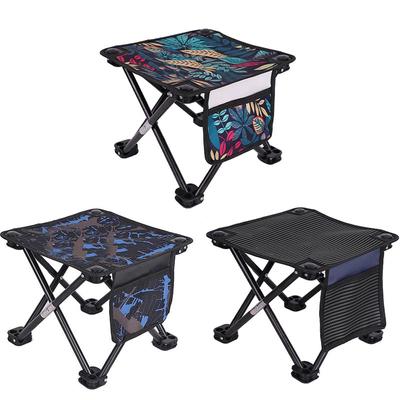 Collapsible Stool Mini Lightweight Recliner Foot Rest Fishing Chair Footrest For Patio Travel Picnic Walking Hiking Festival