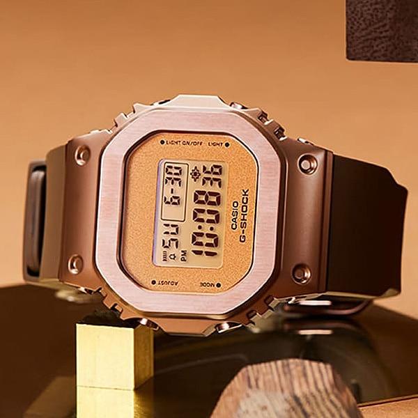 CASIO G SHOCK GM S5600BR 5JF G SHOCK G SHOCK модель бронзового