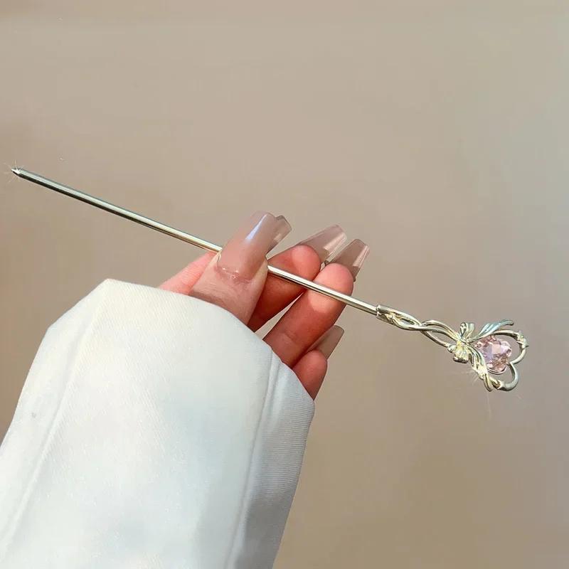 Super Fairy Creative Magic Wand Hairpin Girlish Heart Hair Accessory Hairpin Personalized Trendy Love Magic Wand Hair Accessory