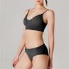 Mode Nahtlose Bh Set Frauen Höschen + Drahtlose Bhs Unterwäsche Set Grundlegende Crop Tops Leibchen Tank Briefs Intime Dessous anzug