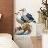 Scenic Seagull On Rocks Wall Sticker for Bedroom Bathroom Home Decor Self-Adhesive Removable Decal
