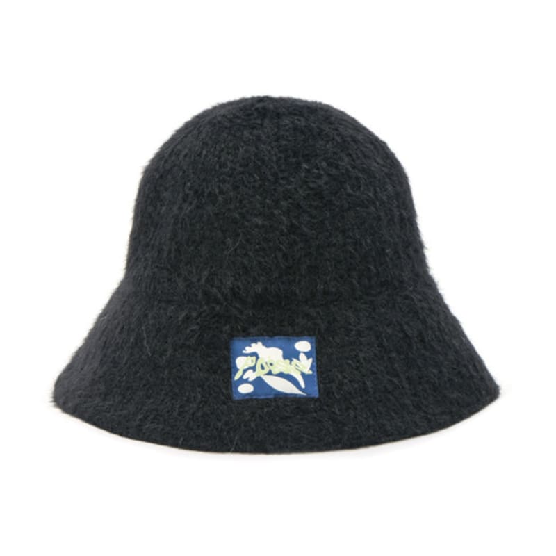 poesiedame [Life PORTRAIT] Angora knit hat in Black