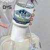 Stainless Steel Ice Cup 900ML Large Capacity Insulation Tumbler with Straw Car Coffee Cup for Hot Cold Drinks Water Tea Milk Office Outdoor Insulated