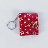 Mini 1-2 Inch Photo Album with Keychain and Stickers for Children's Memories