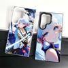 Genshin Impact Kamisato Ayaka Weiche Handyhülle für Samsung Galaxy S24 S25 FE S26 Edge S23 Ultra S22 Plus S21 + Stoßfeste Hülle B