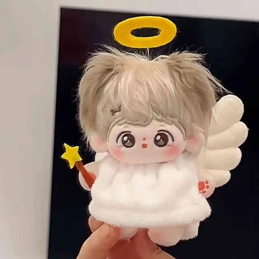 

with Wing 10cm Cotton Doll Clothes Halo Doll Dress Up Set Doll Clothes Outfit 10cm Cotton Doll 1 set