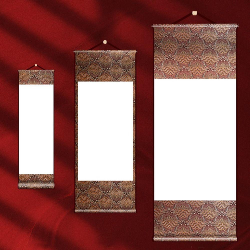 

Китайский стиль Винтаж рисовая бумага свиток каллиграфия картины монтаж свиток буддисты S-16