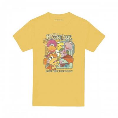 Fraggle Rock Unisex Adult Abstract T-Shirt