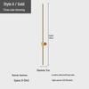 Nordic Rotatable Long Strip Wall Lamp - Modern Luxury for Living Room or Bedroom