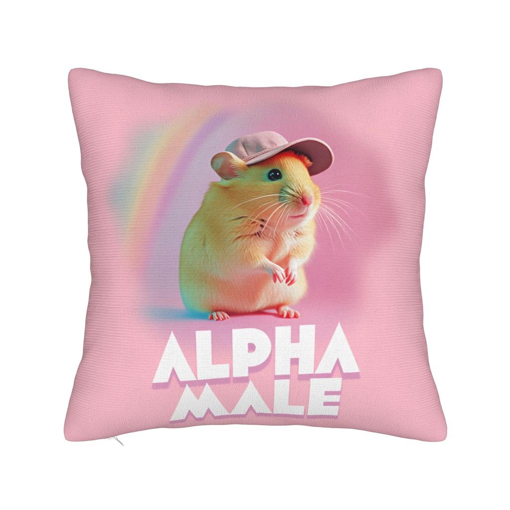 Pillow Case Alpha Male Boy Custom Pillow Cover For Sofa Couch Bed Living Room Funny Pillowcases