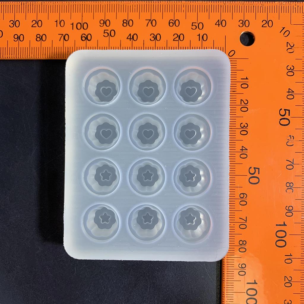 Resin Shaker Fillings Mold Micro Pudding Mold Epoxy Resin Mold Filler Quicksand Casting Filling Mold for Jewelry Making