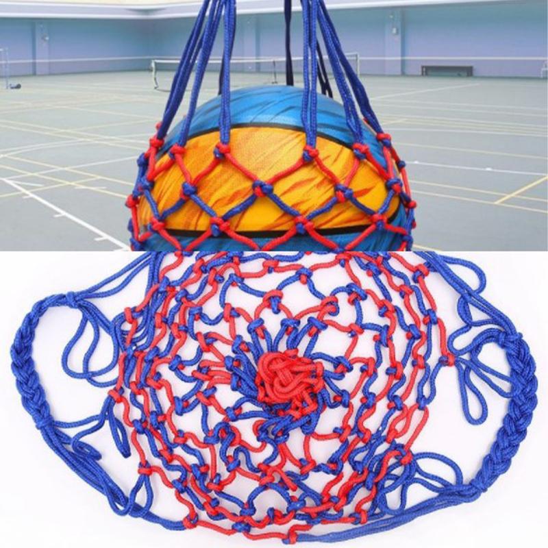 Football Net Bag Nylon Bold Storage Bag Single Ball Carry Portable Equipment