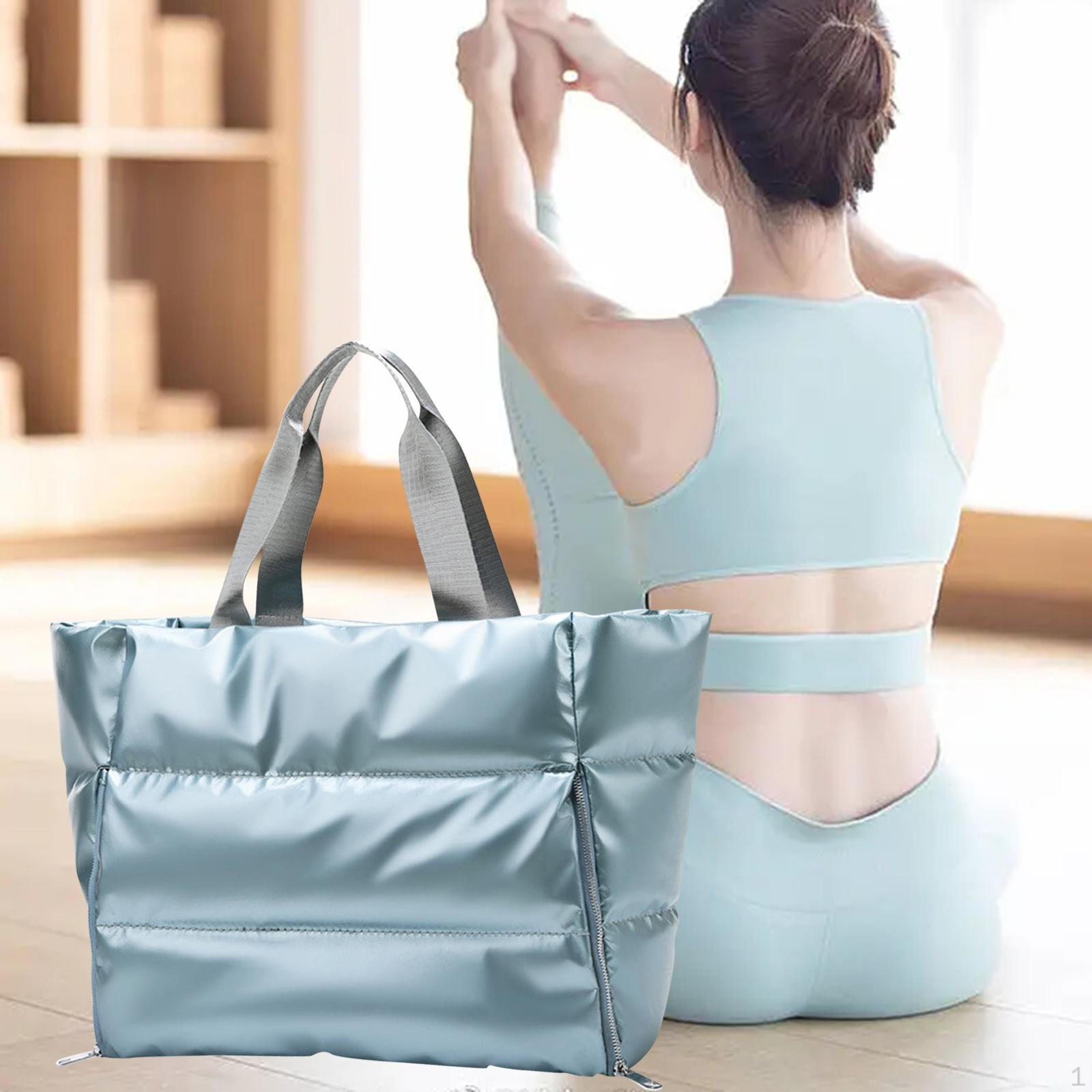 Duffle Bag Tote Sports Gym Crossbody Weekender for Trip Yoga Fitness