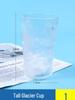 Goldrand strukturierte Glasbecher DIY Kinder Bastel Malset
