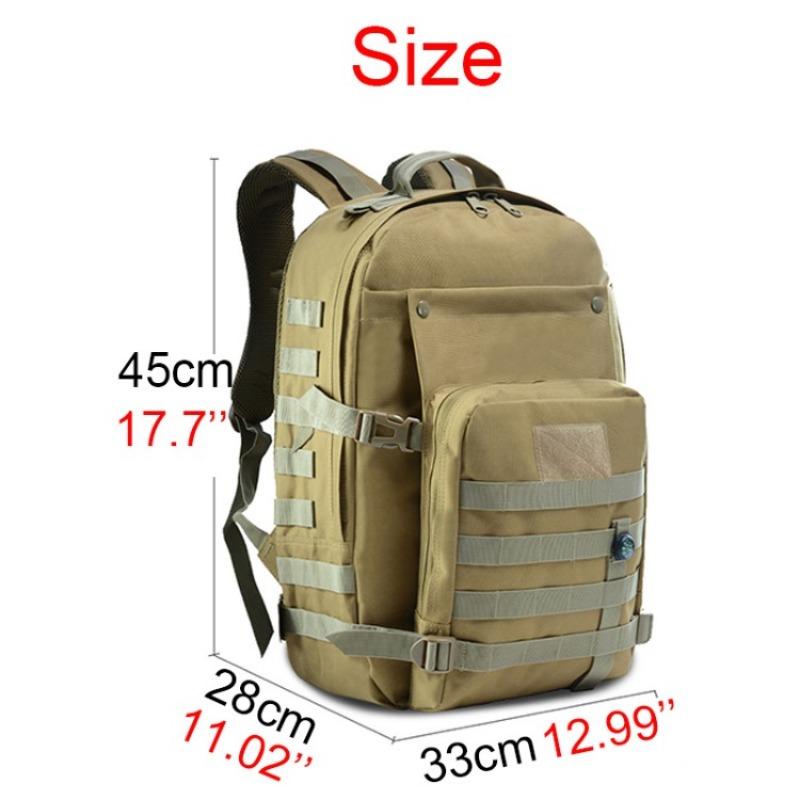 Men's Outdoor Hiking Backpack Mountaineering 3P Sports Bag Waterproof Folding Backpack