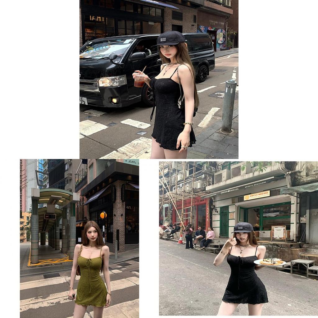 Vintage Mod Solid Color Dress With Polyester Fabric For Casual Daywear