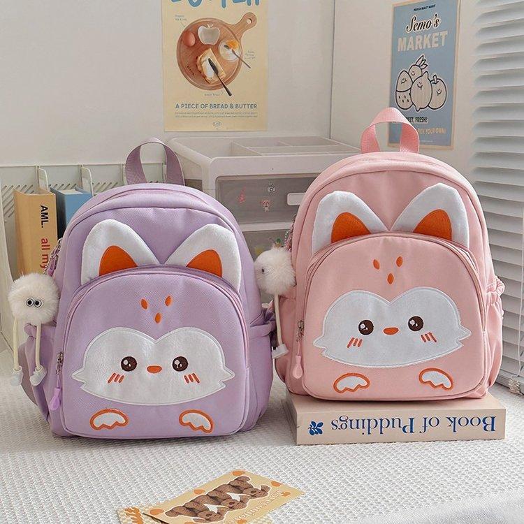 Schoolbag Japanese Ins Wind Soft Girl Cute Girl Backpack Little Fox College Student Lightweight Mommy Bag Backpack Small Schoolbag