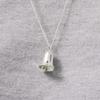 Eveningbell [silver925] Glossy Bell Necklace (2color)