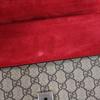 [Pre-Owned] Dionysus Chain Tiger Head Buckle Logo Canvas And Leather Shoulder Bag Small - Very Good #LVB8BZ