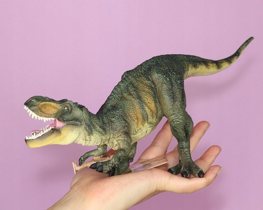 Zestaw tyrannosaurus tyranozaur collecta deluxe window box 89163 1:40 3+