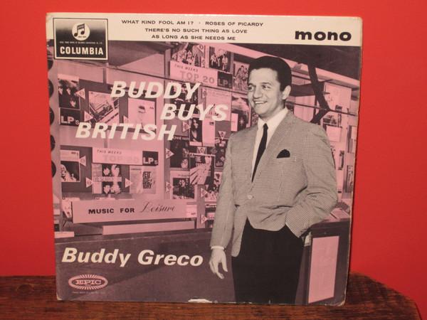 

7inch Record BUDDY GRECO Buddy Buys British SEG8341 COLUMBIA 1964 UK Pop Used