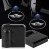 WKS5 F55 F56 2025 For Bmw Mini LED Car Door Welcome Lights Laser Projector Wireless Car HD Courtesy Lamp For MINI Cooper Fridge One F