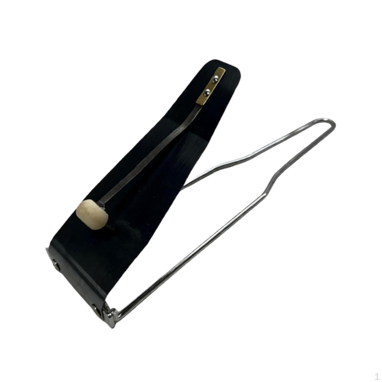 

Tremolo Latin Percussion,Vibraslap Professional Portable Utility Flexatone Musical Instrument for