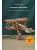 3D Wooden Airplane Puzzle: DIY Educational Toy & Creative Ornament