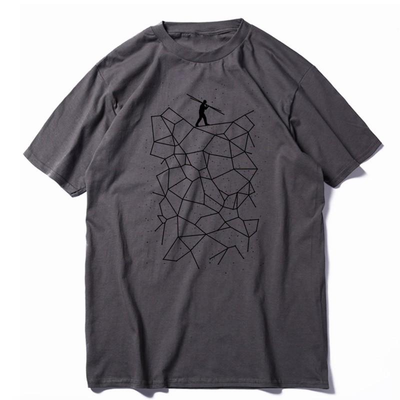 COOLMIND 100% Cotton Short Sleeve Creative Men T Shirt Casual Summer Loose Men Tshirt Tee Shirts Mens o-neck Male t-shirt