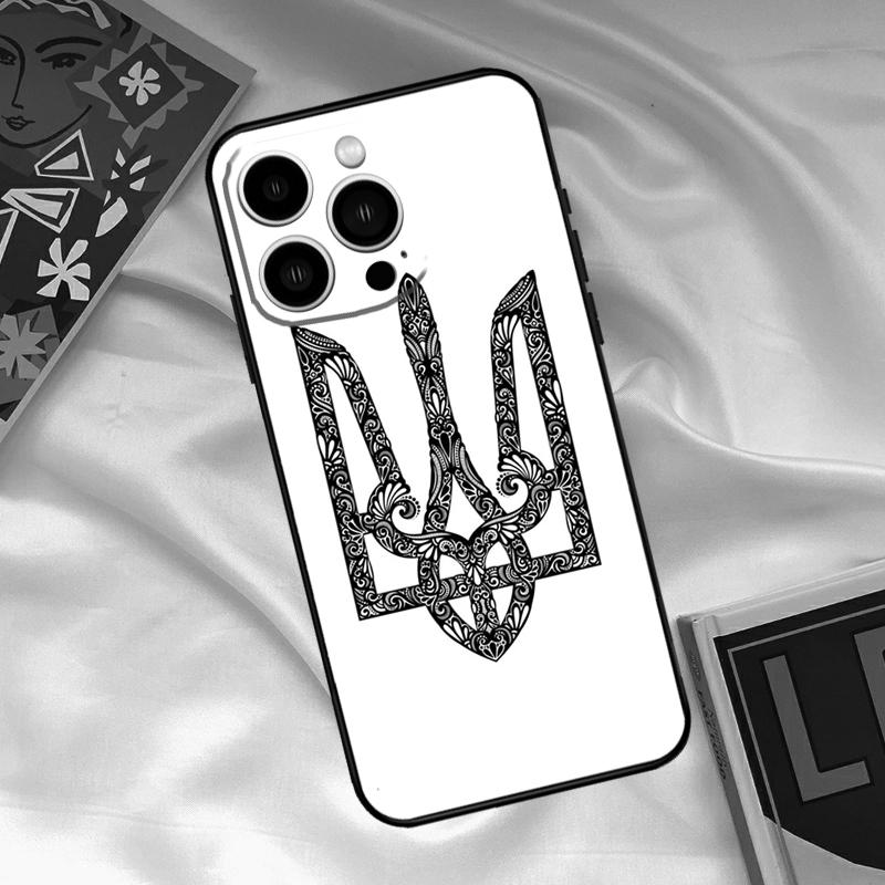 Ukraine Ornament Pattern Case For iPhone 16 15 14 Pro Max Cover For iPhone 16 15 11 12 13 Pro Max Mini XS X XR Plus Capa