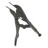 8 Inch Locking Sheet Clamp Welding Locking Plier Curved Jaw Alloy Steel Nickel Plated Tool for Metal Forming and Assembly Tasks
