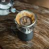 Thous Winds Coffee Stalowy V60 Outdoor Zawiera Torbę do Przechowywania Drip, Kompaktowy, Składany, Ultralekki, 33g, Stalowy, Kompatybilny, Kemping,