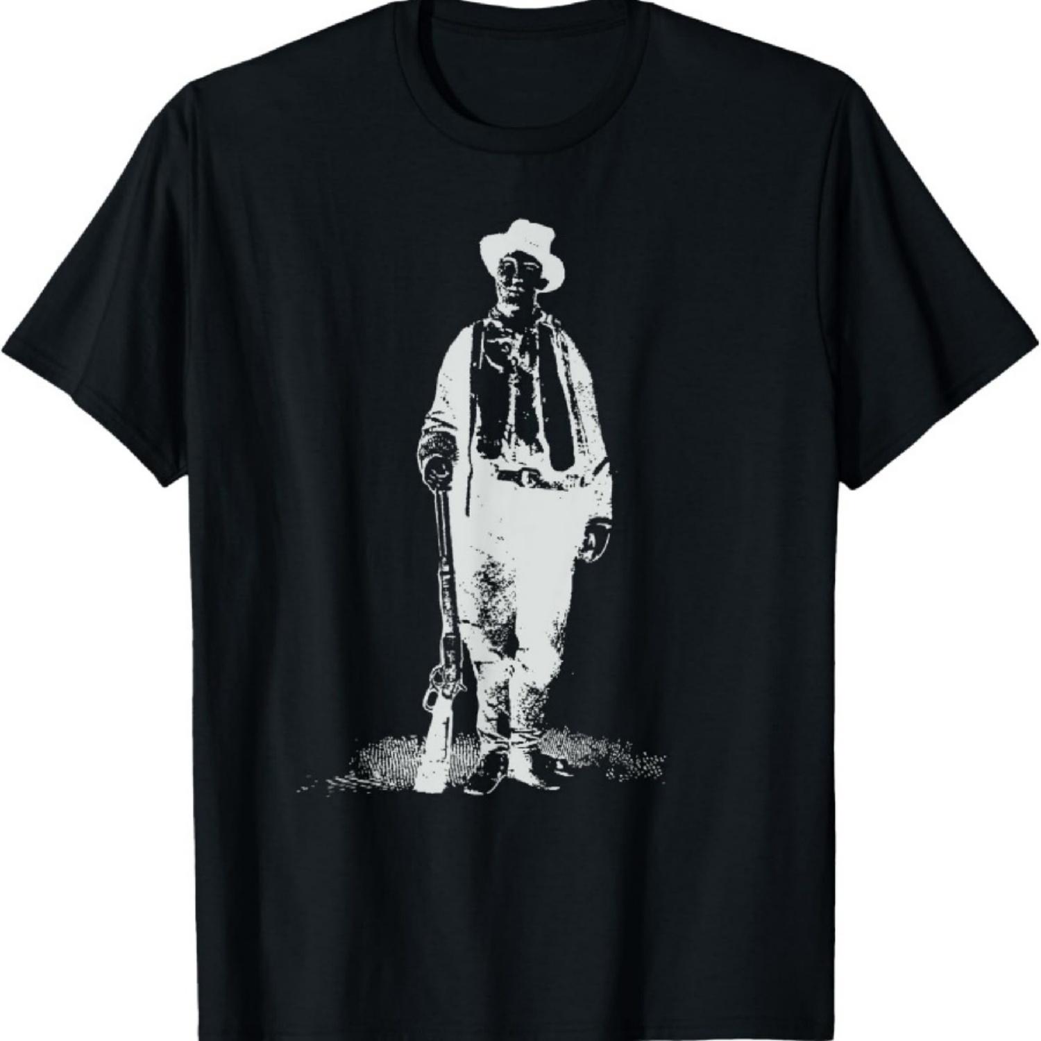 

Billy the Kid Gunslinger Design Vintage Historical West T-Shirt S