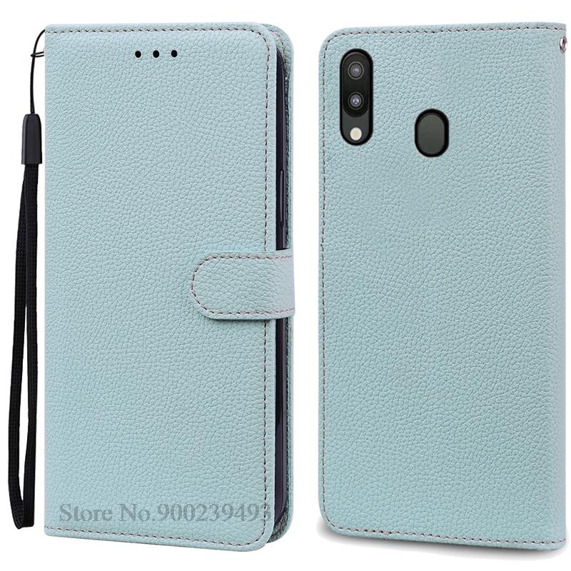 For Samsung Galaxy M20 Case SM-M205F SM-M205FN SM-M205G SM-M205M SM-M205N For Samsung M20 M 20 Flip Leather Wallet Phone Cases